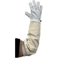 Gauntlet gloves with wrist guard