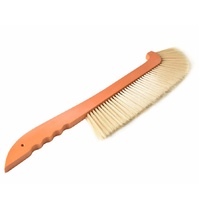 Long bee brush - timber handle