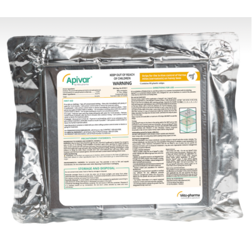 Apivar - Miticide Strips 60 Pack