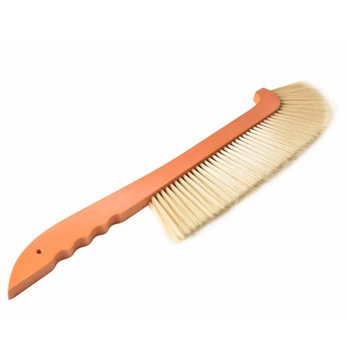 Long bee brush - timber handle